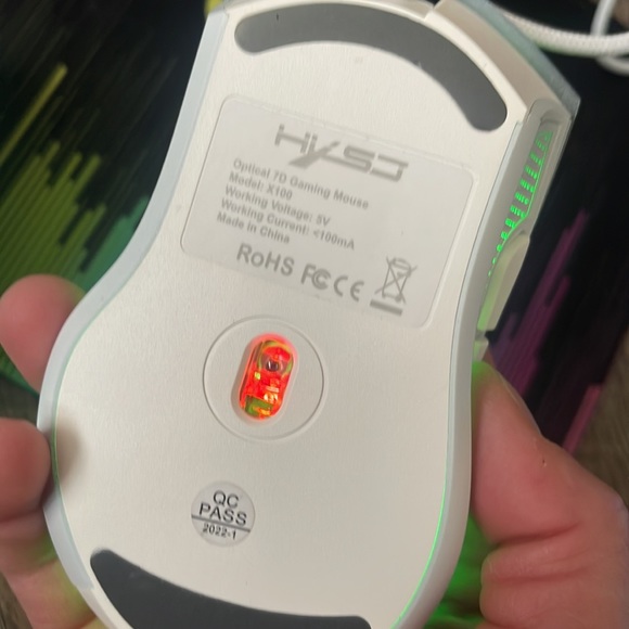 61 key RGB Streamer Gaming Backlight Keyboard and mouse 60% scale wired - Picture 6 of 6